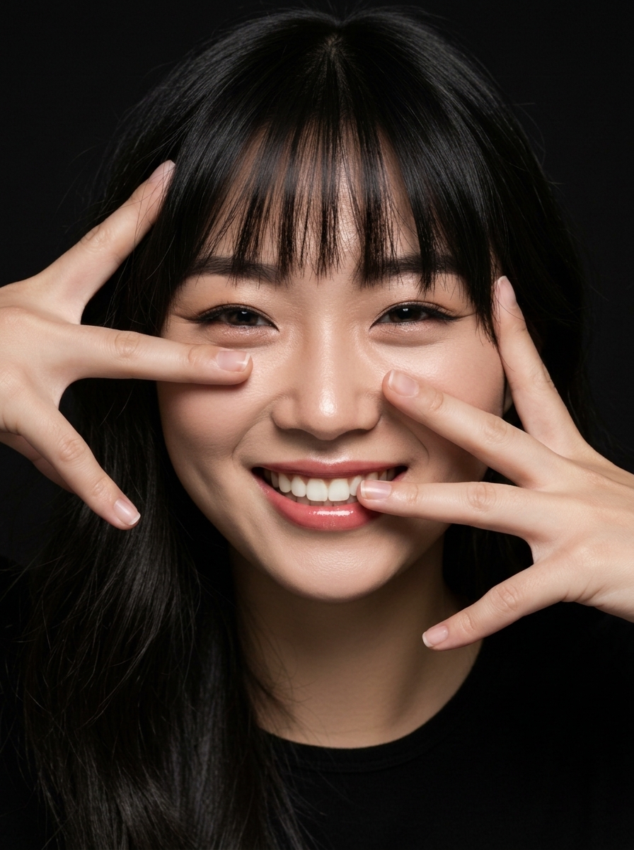 가상모델 #1274 얼굴 원본 4
