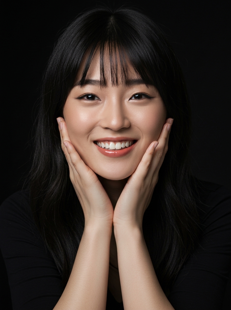 가상모델 #1274 얼굴 원본 5