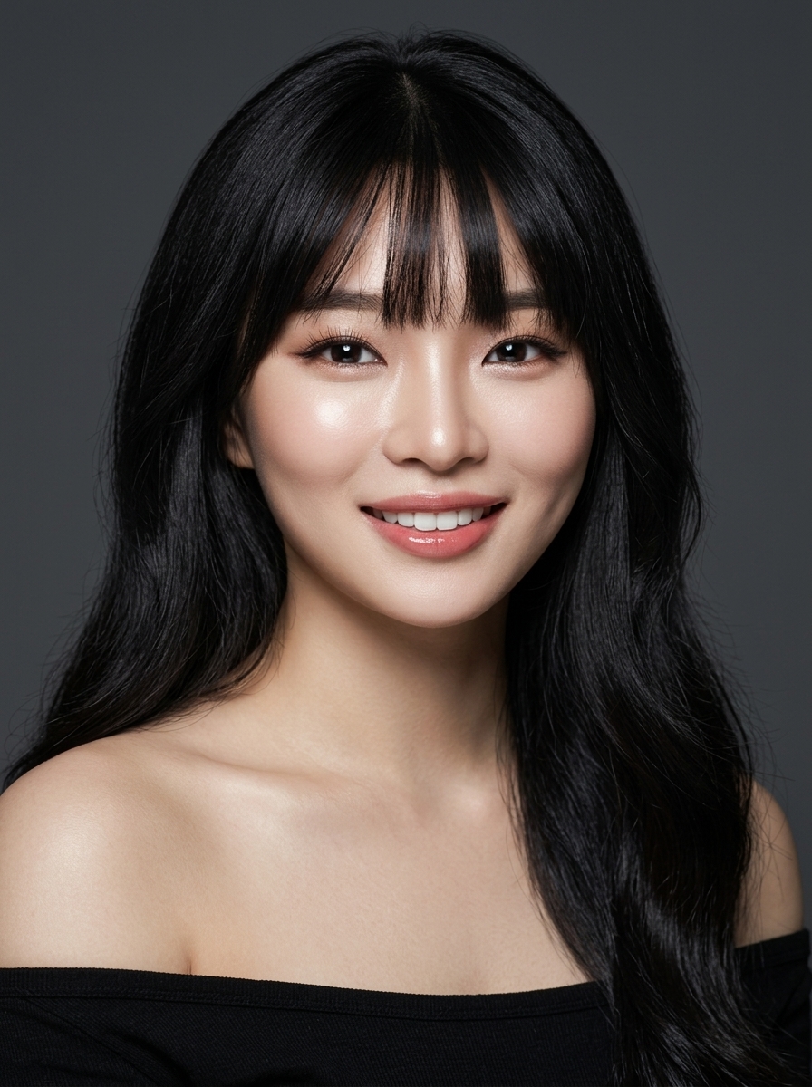 가상모델 #1275 얼굴 원본 12