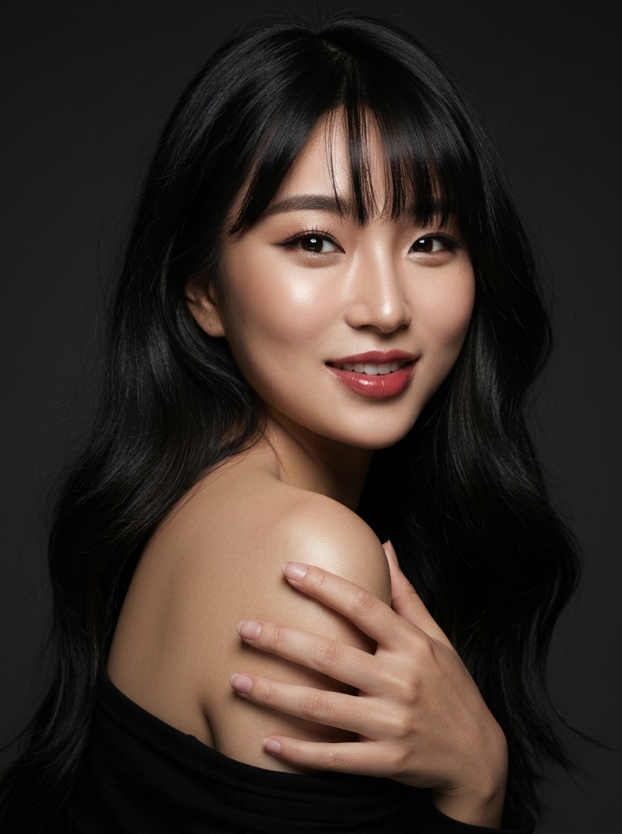 가상모델 #1275 얼굴 원본 13