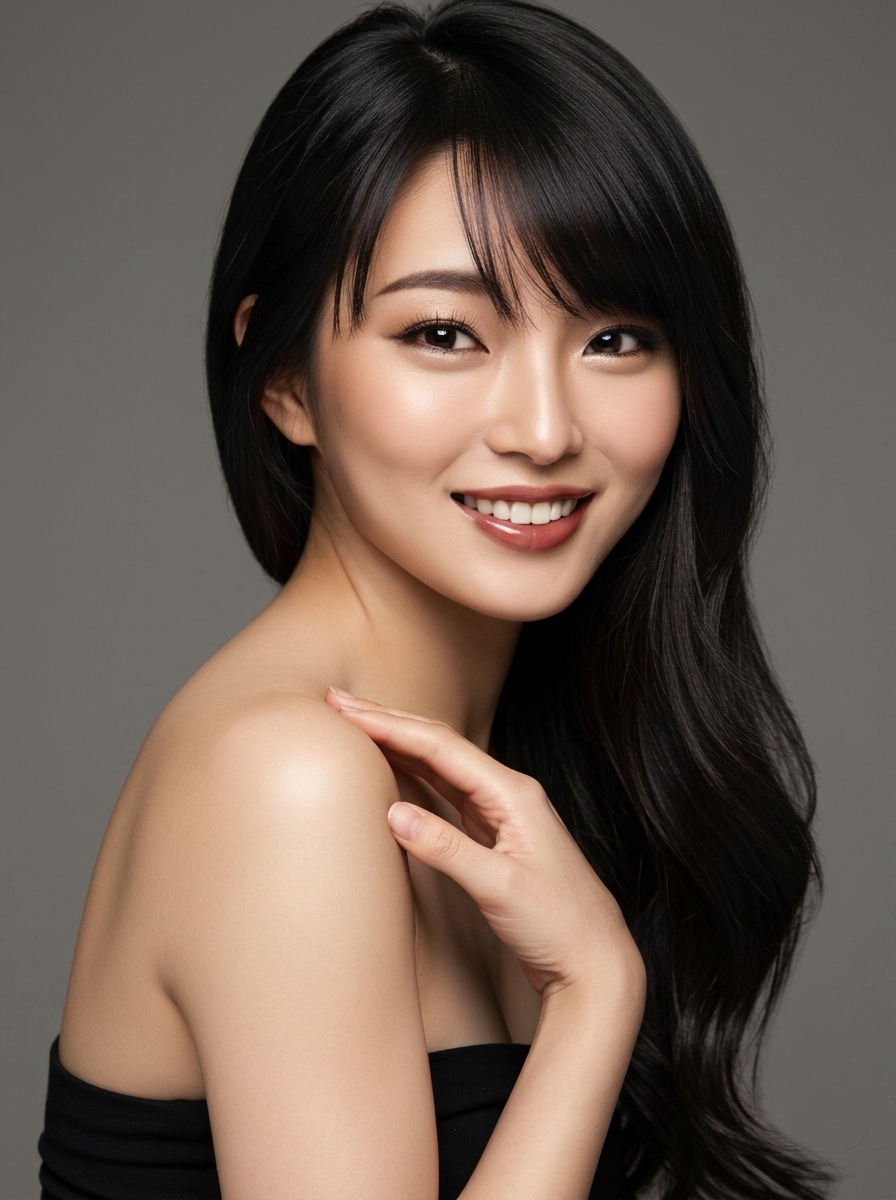 가상모델 #1275 얼굴 원본 18