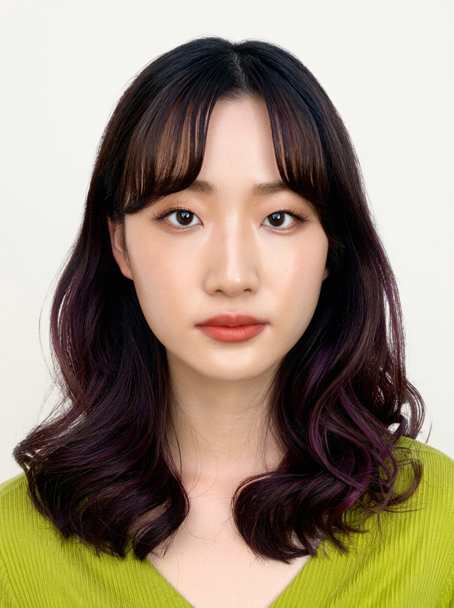 가상모델 #1329 얼굴 원본 17
