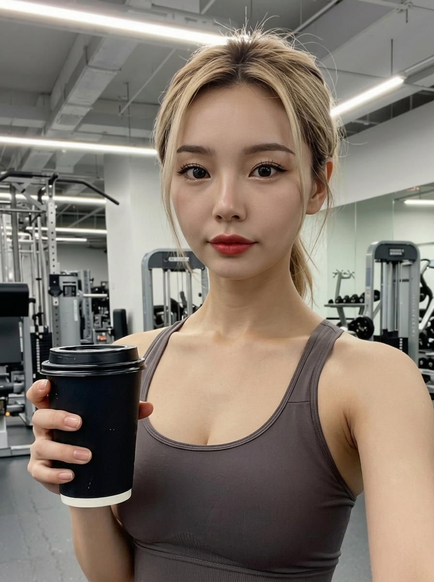 가상모델 #1346 얼굴 원본 5