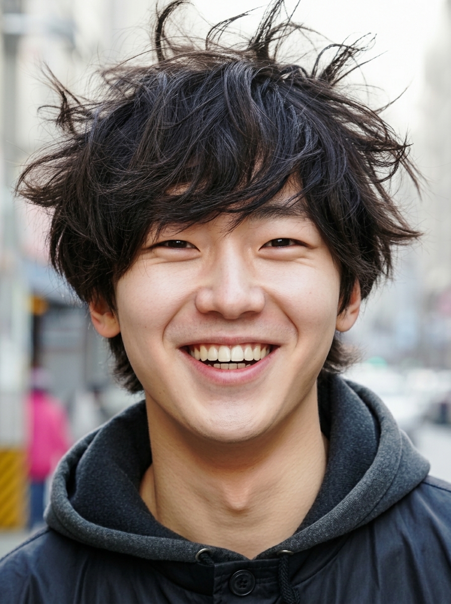 가상모델 #1361 얼굴 원본 1