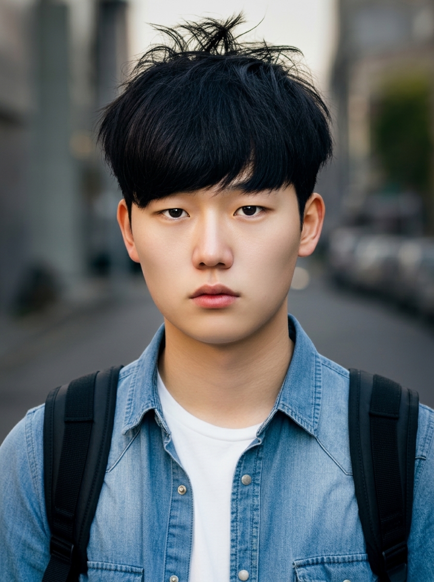 가상모델 #1361 얼굴 원본 14