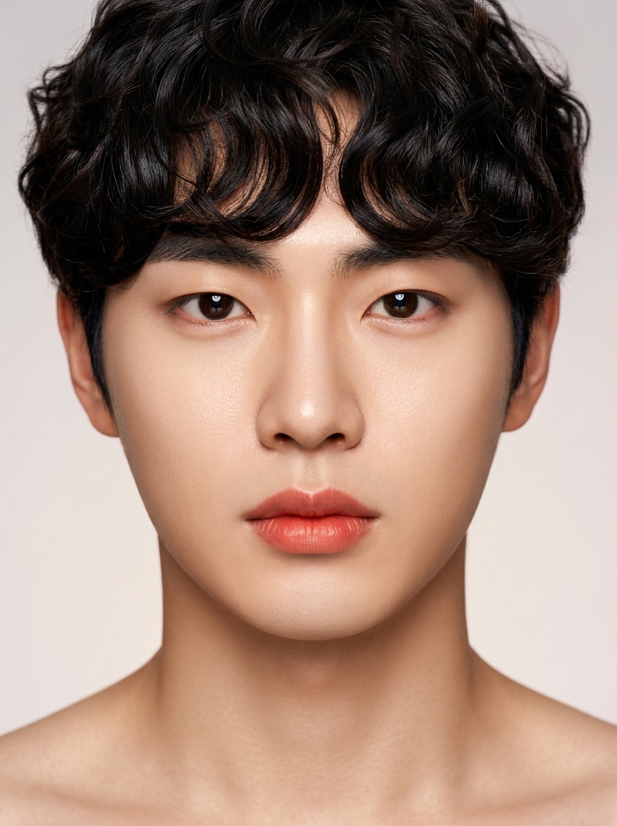 가상모델 #1362 얼굴 원본 5