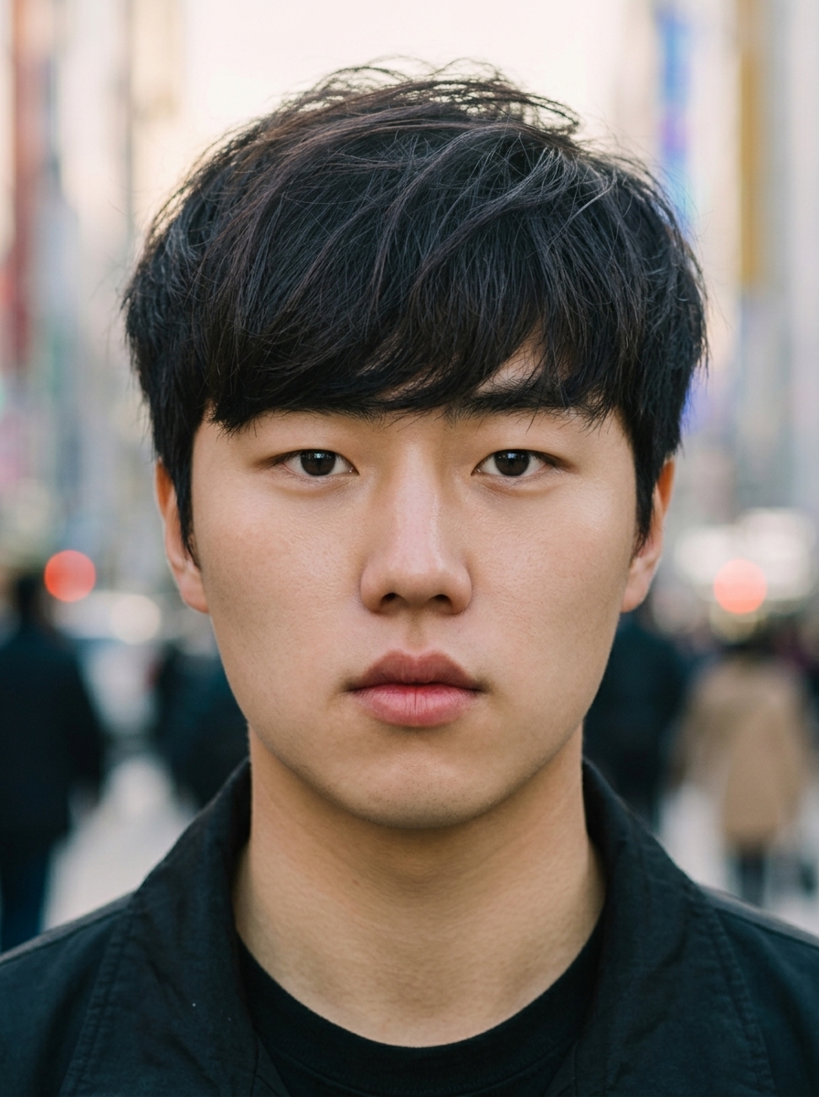 가상모델 #1364 얼굴 원본 18