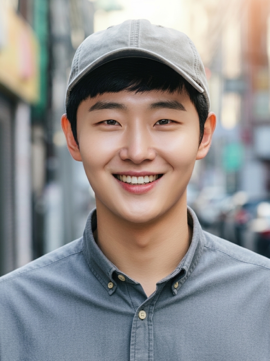 가상모델 #1365 얼굴 원본 24