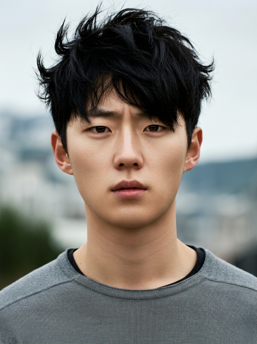 가상모델 #1366 얼굴 원본 16