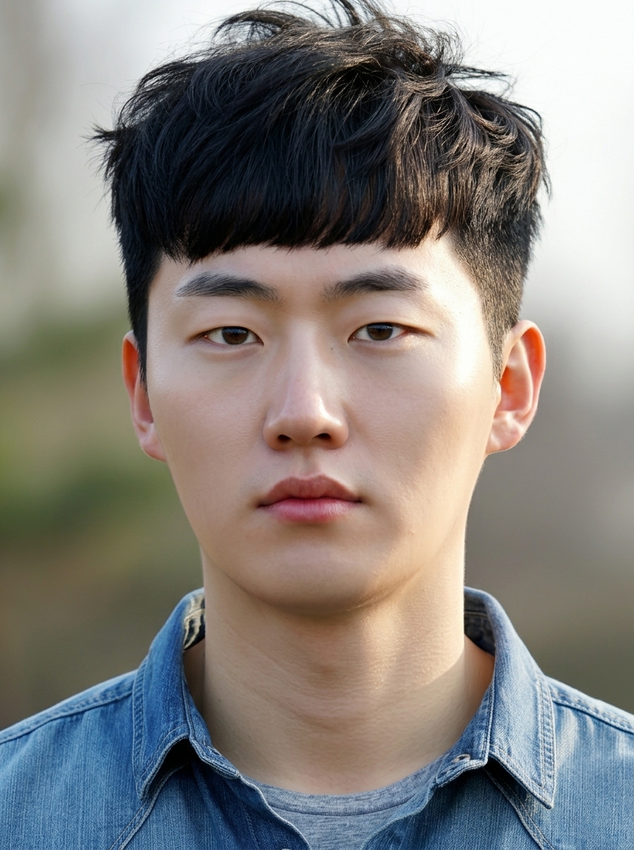 가상모델 #1367 얼굴 원본 4