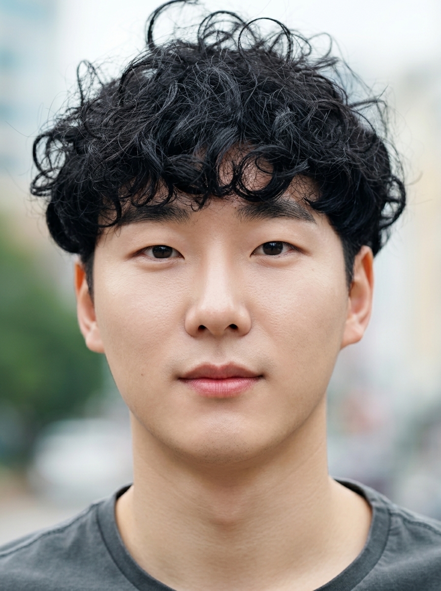 가상모델 #1367 얼굴 원본 7
