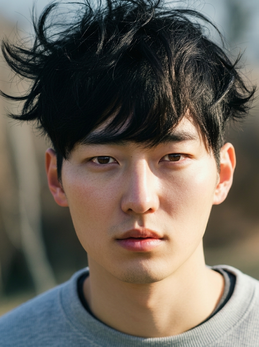 가상모델 #1367 얼굴 원본 19