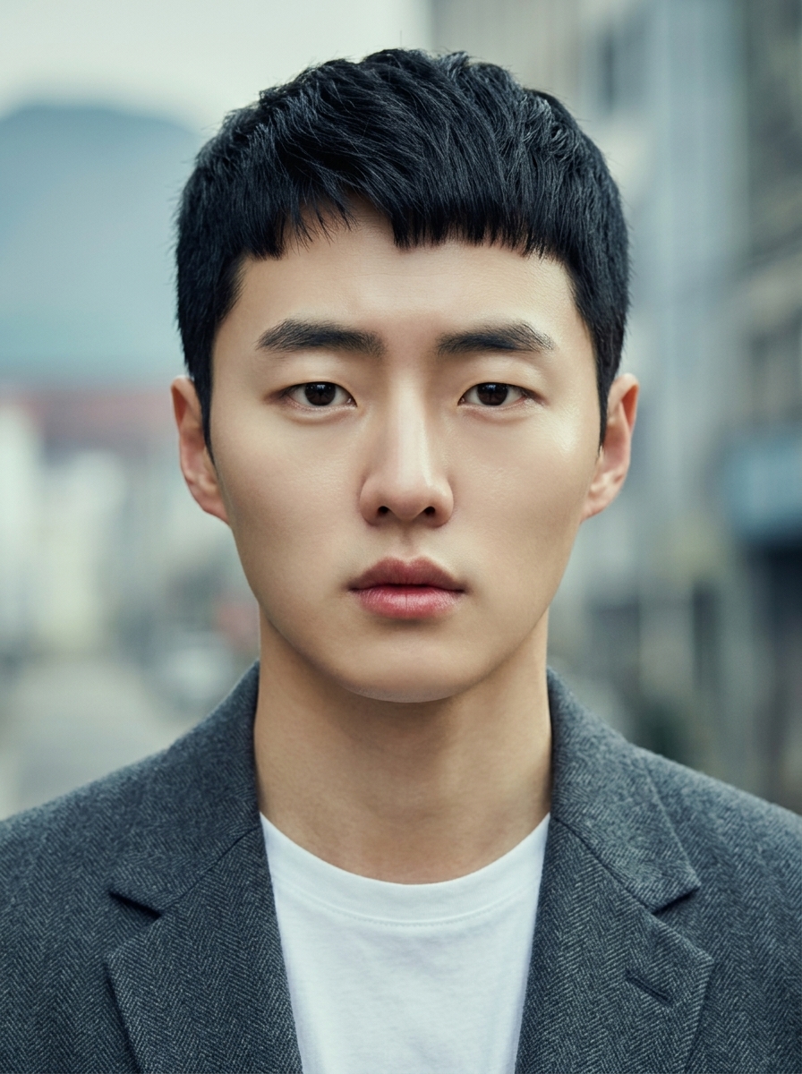 가상모델 #1370 얼굴 원본 1
