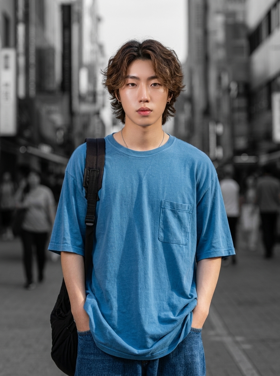 가상모델 #1370 얼굴 원본 6