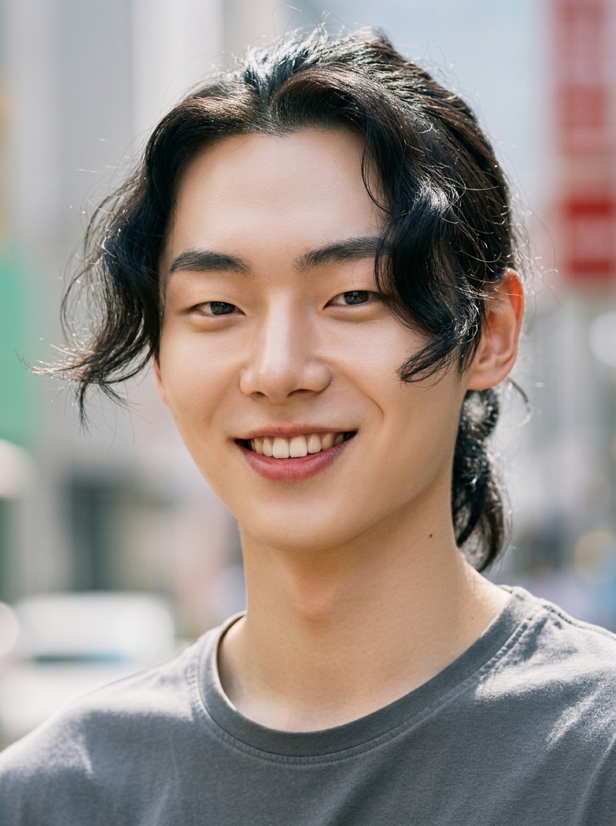 가상모델 #1371 얼굴 원본 8