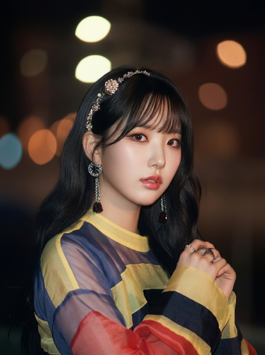 가상모델 #1372 얼굴 원본 1