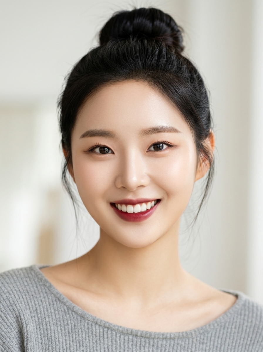 가상모델 #1372 얼굴 원본 2