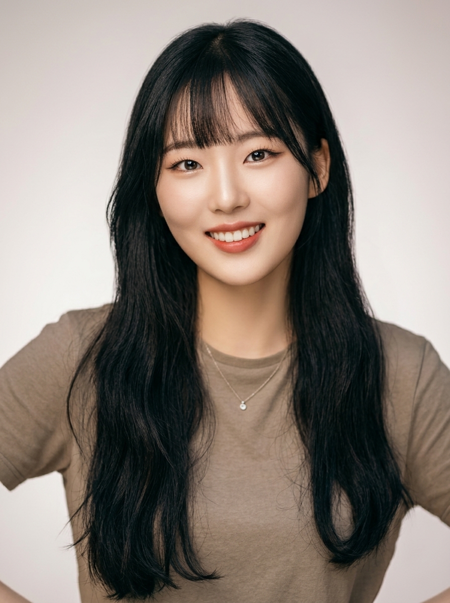 가상모델 #1372 얼굴 원본 3
