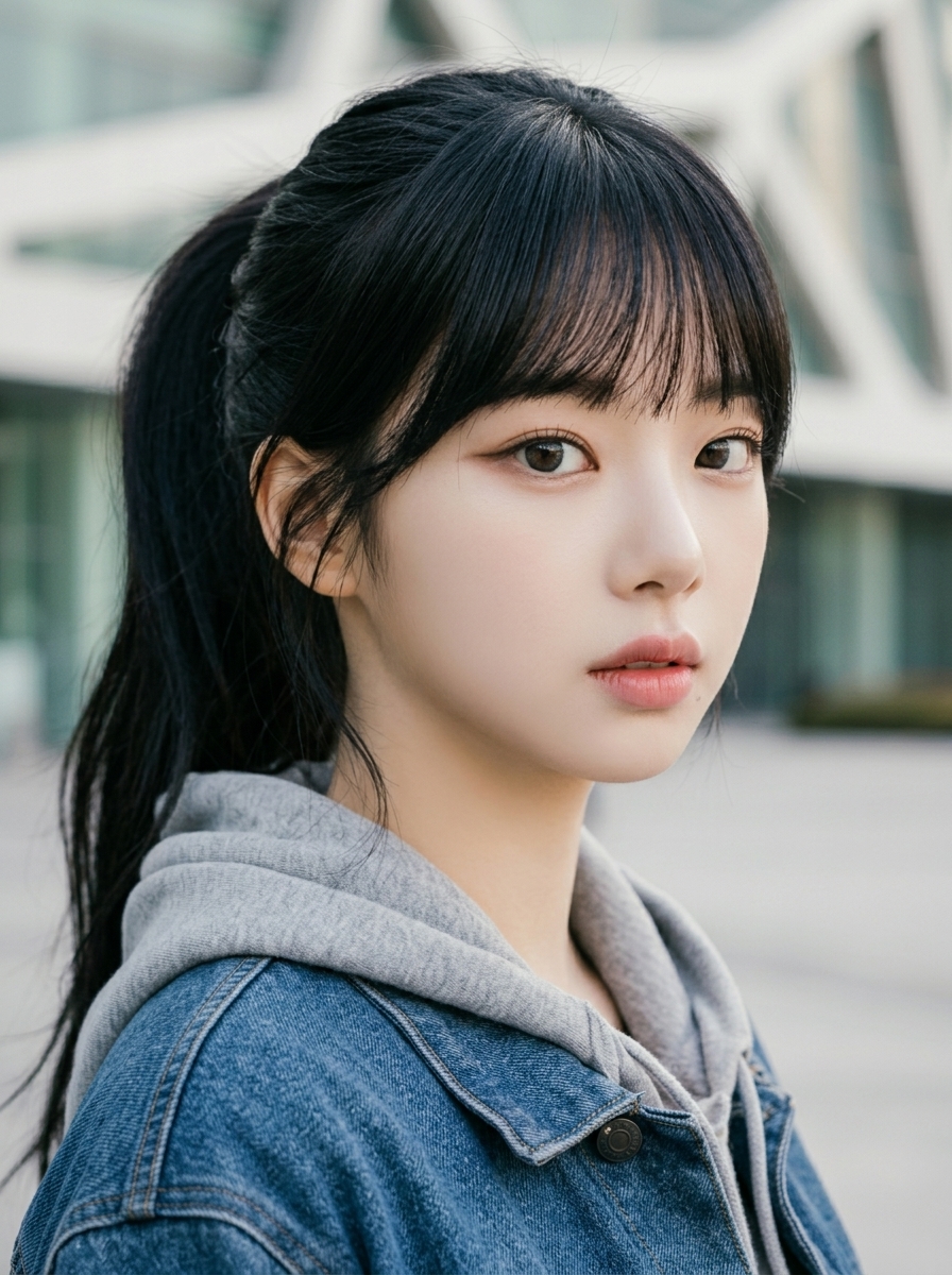 가상모델 #1372 얼굴 원본 6
