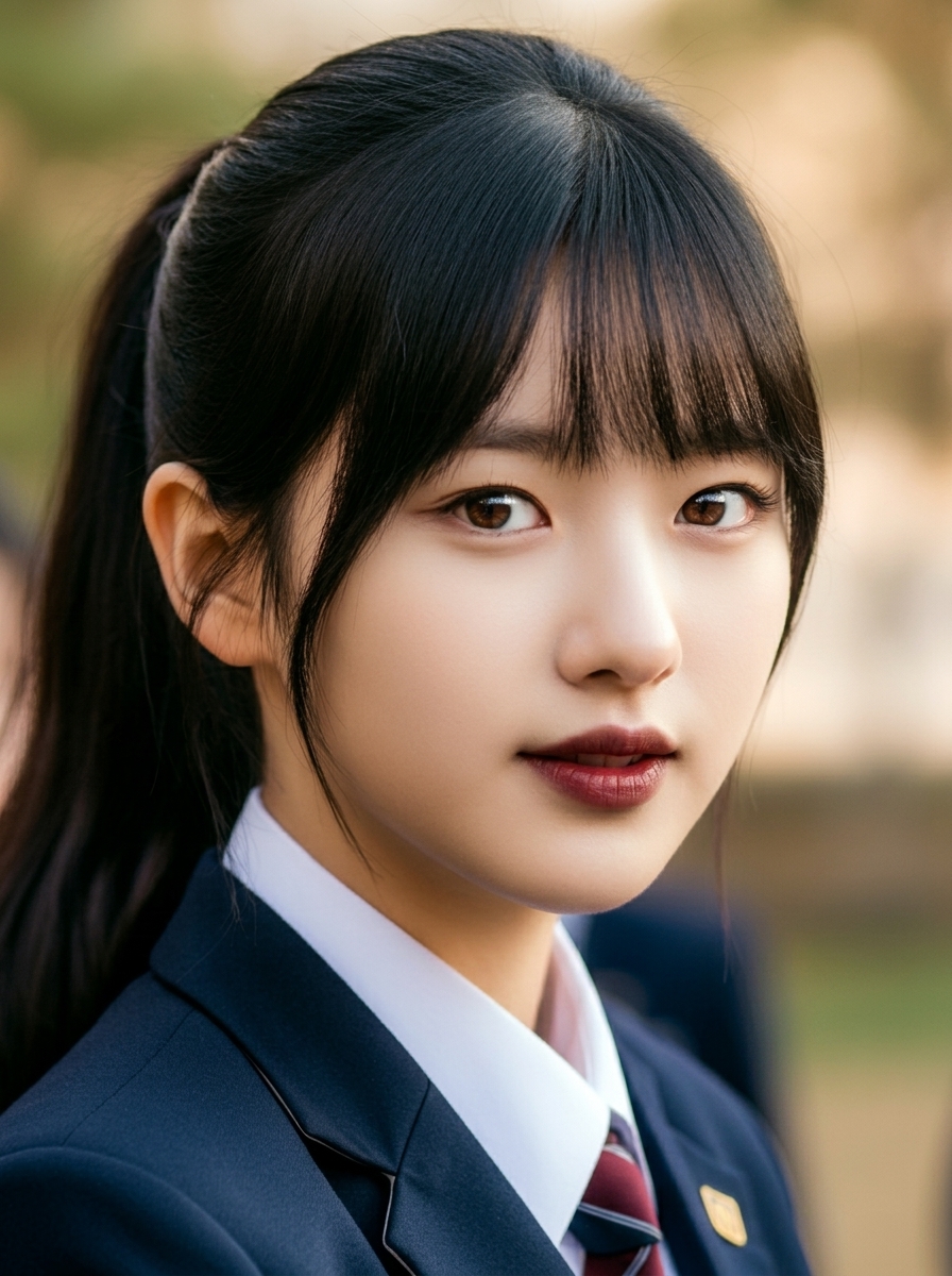 가상모델 #1372 얼굴 원본 7