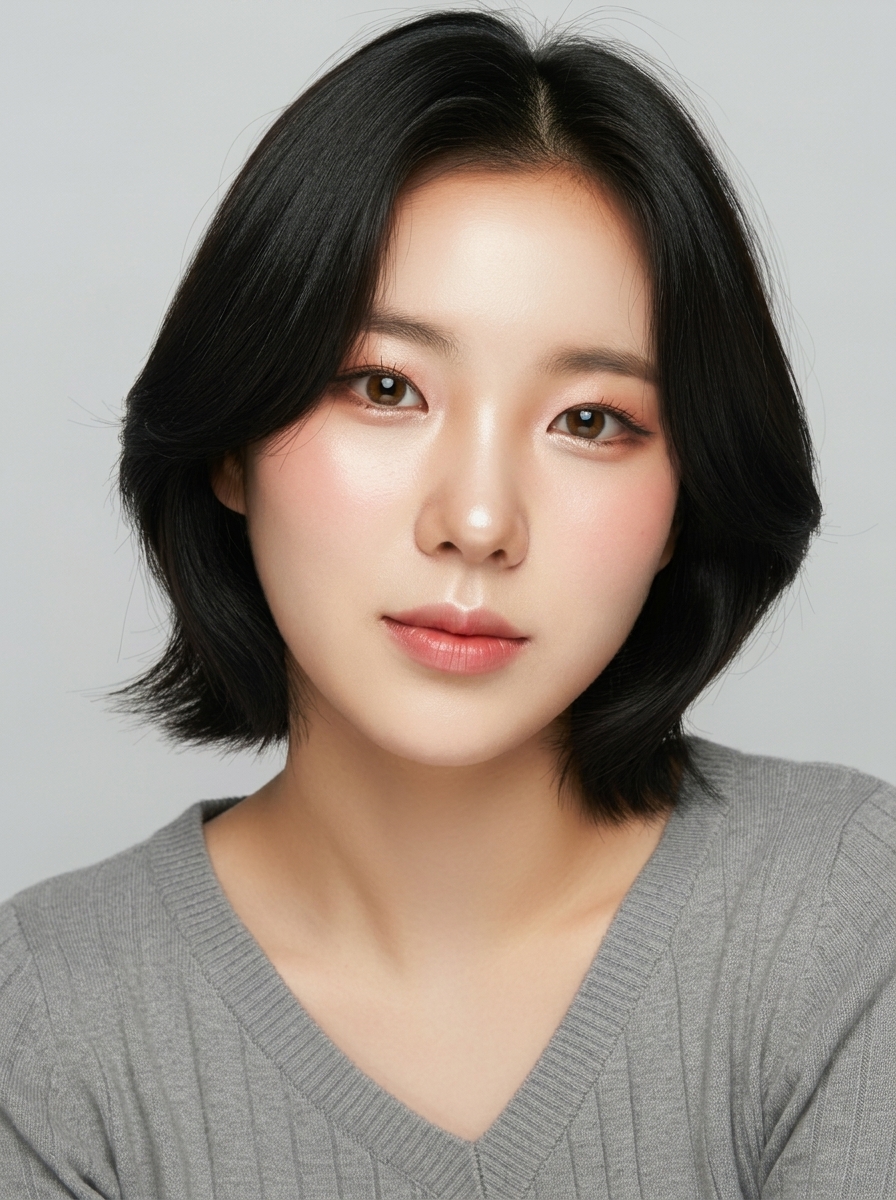 가상모델 #1372 얼굴 원본 14