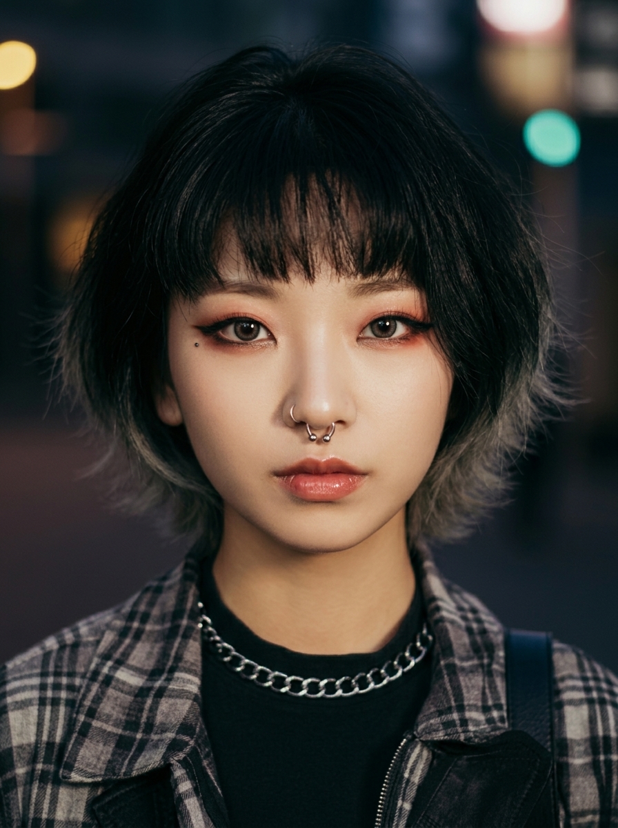 가상모델 #1372 얼굴 원본 18