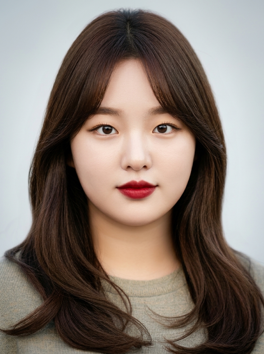 가상모델 #1372 얼굴 원본 19