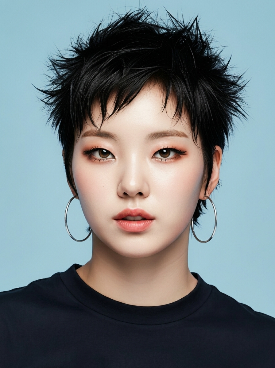가상모델 #1372 얼굴 원본 20