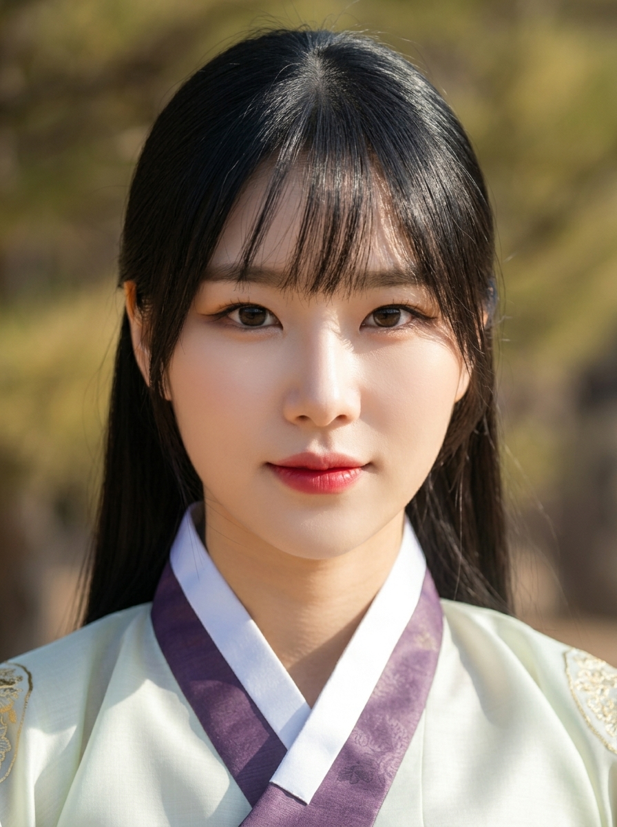 가상모델 #1374 얼굴 원본 4