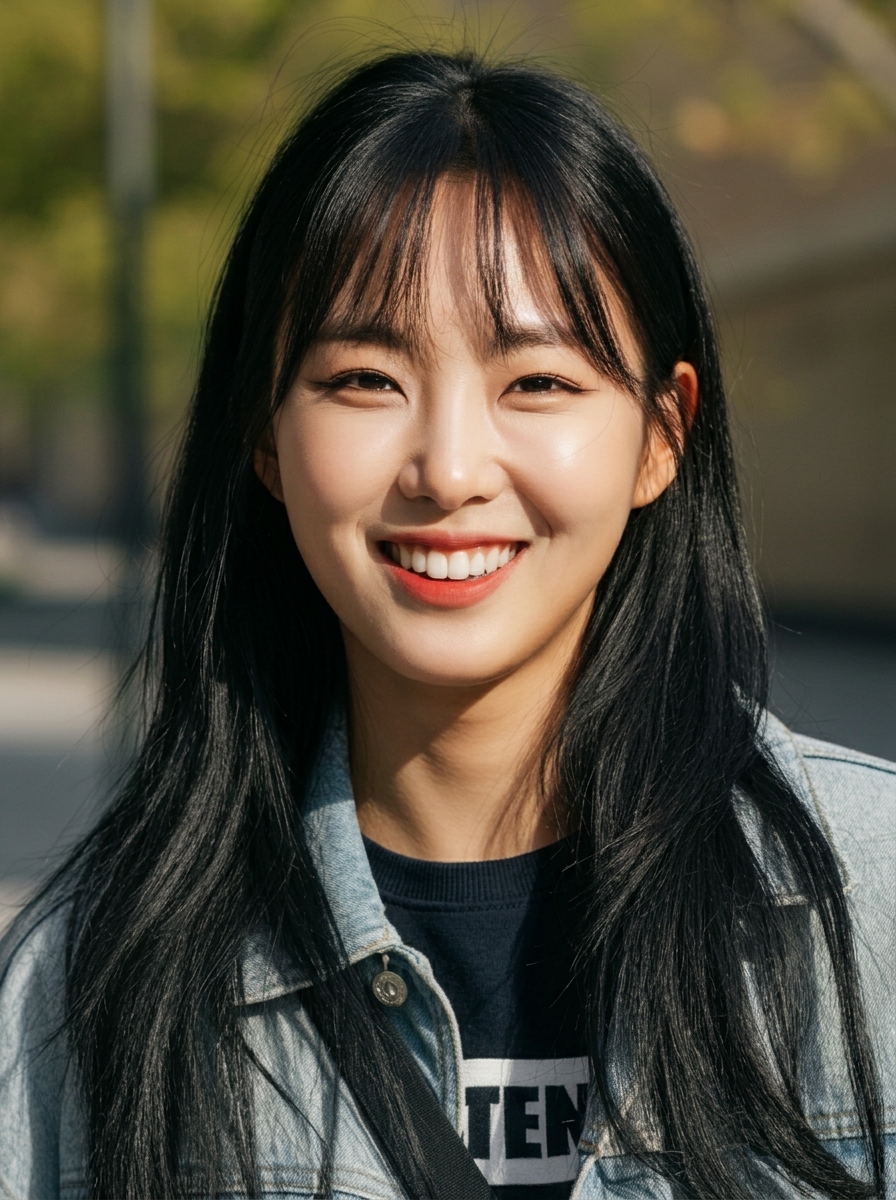 가상모델 #1374 얼굴 원본 7
