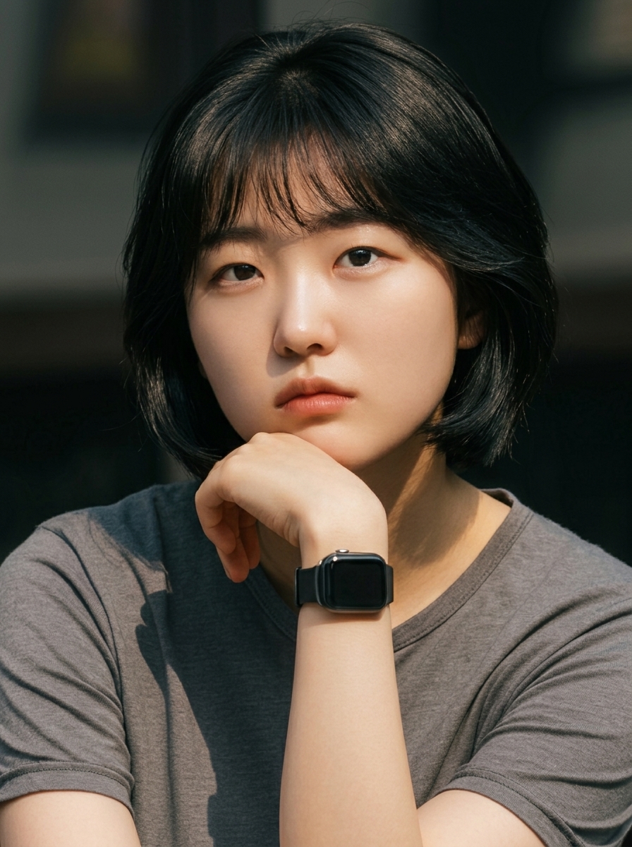 가상모델 #1374 얼굴 원본 8