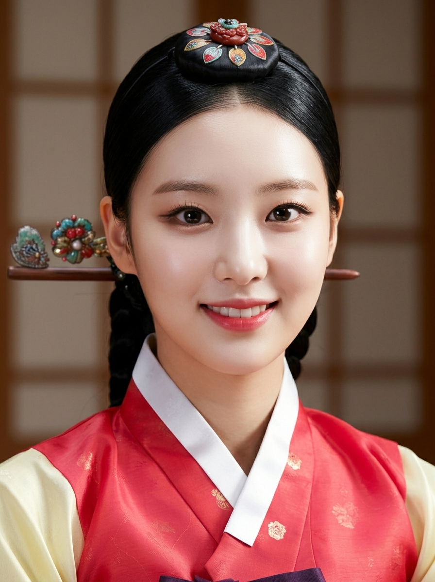 가상모델 #1374 얼굴 원본 9