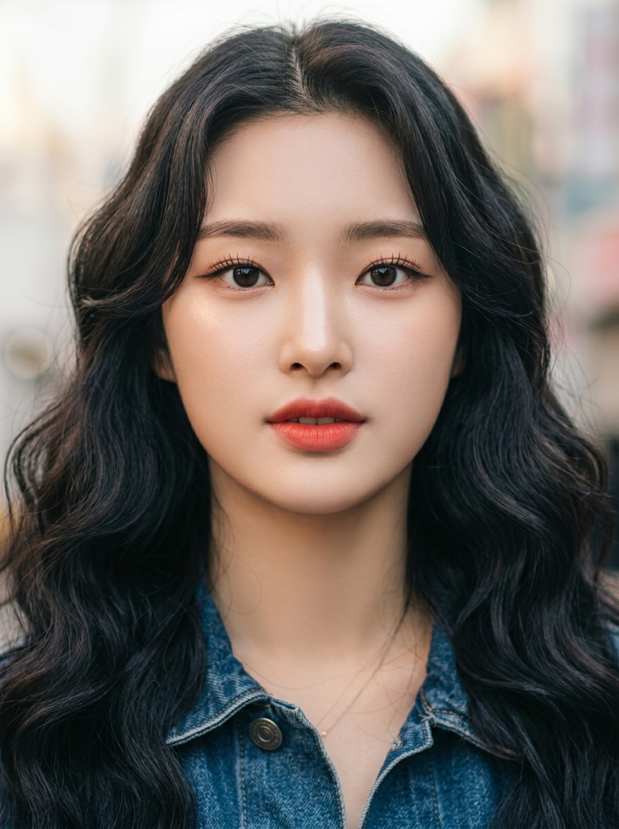 가상모델 #1374 얼굴 원본 11