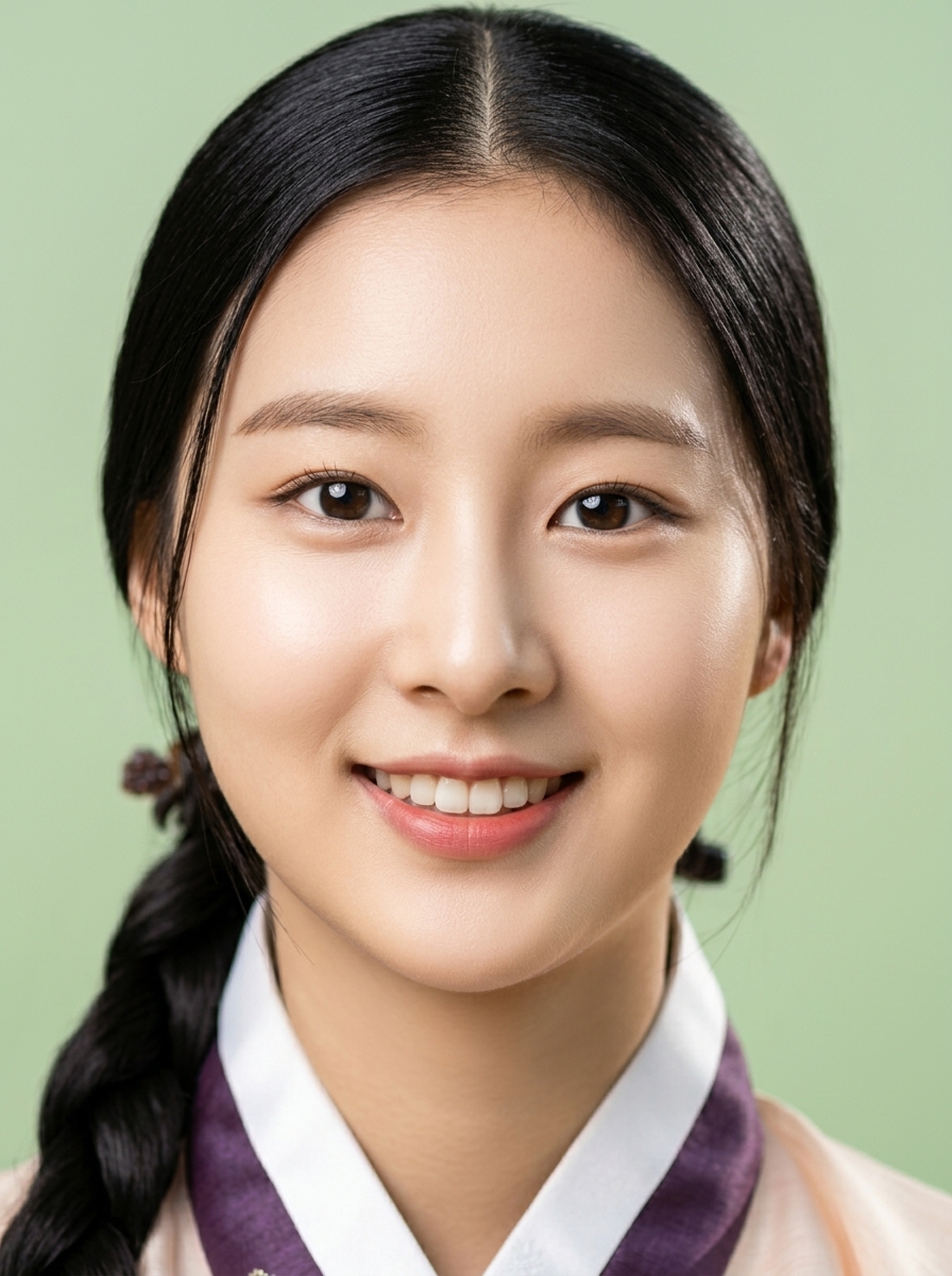 가상모델 #1374 얼굴 원본 17