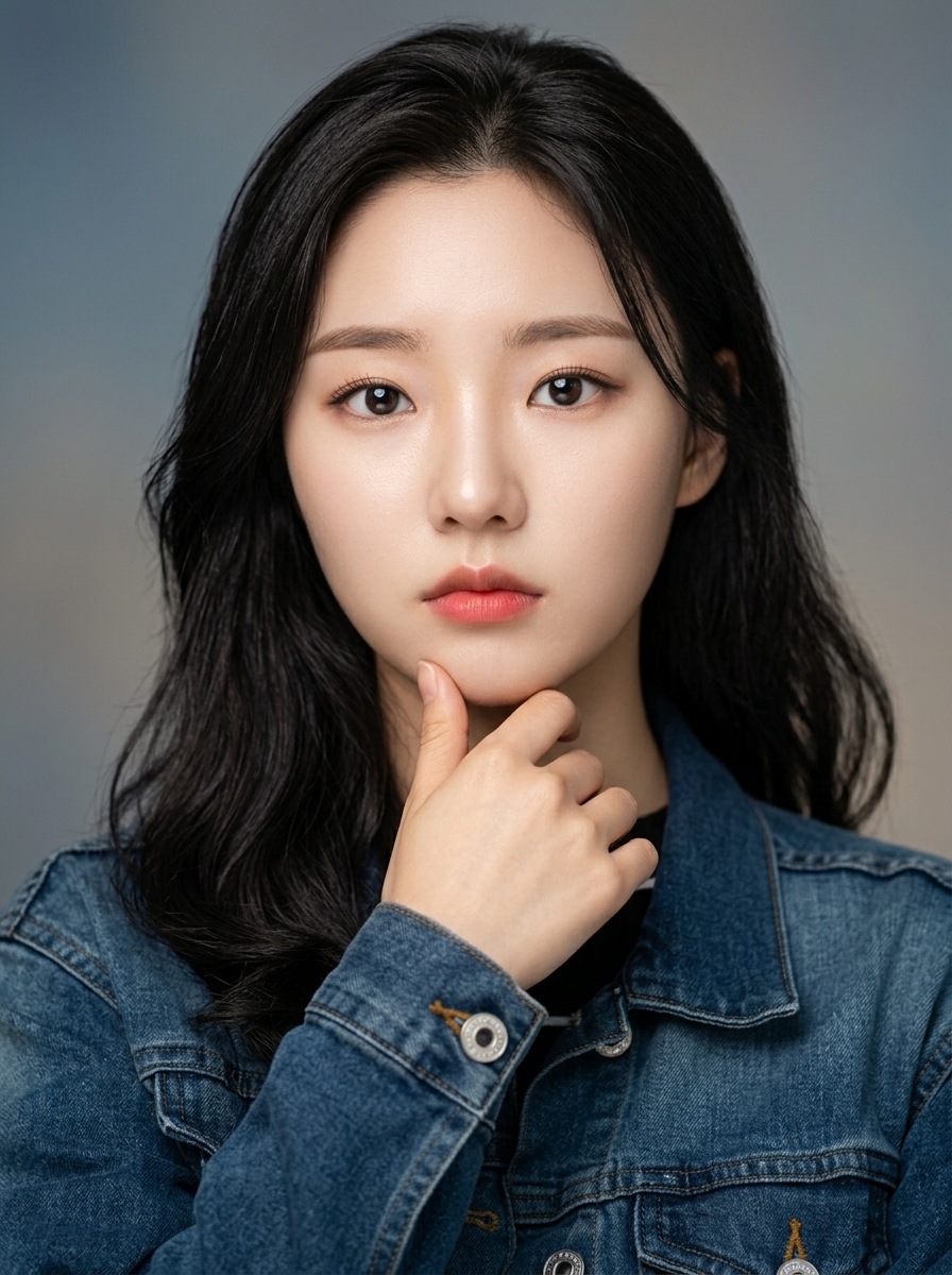가상모델 #1374 얼굴 원본 18