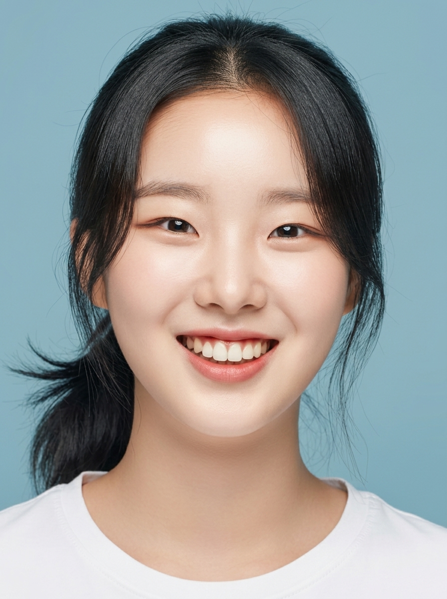 가상모델 #1374 얼굴 원본 20