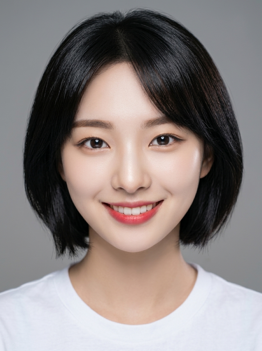 가상모델 #1374 얼굴 원본 22
