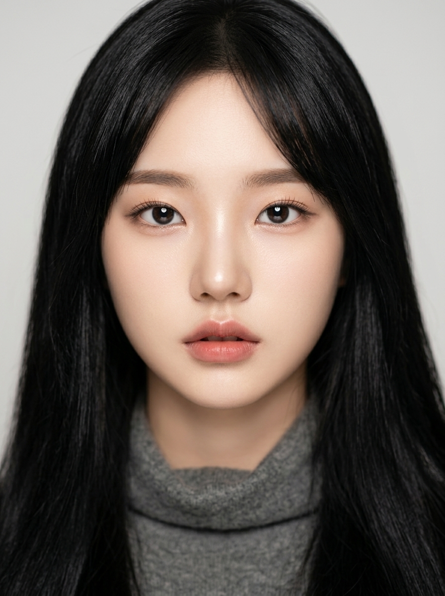 가상모델 #1374 얼굴 원본 23