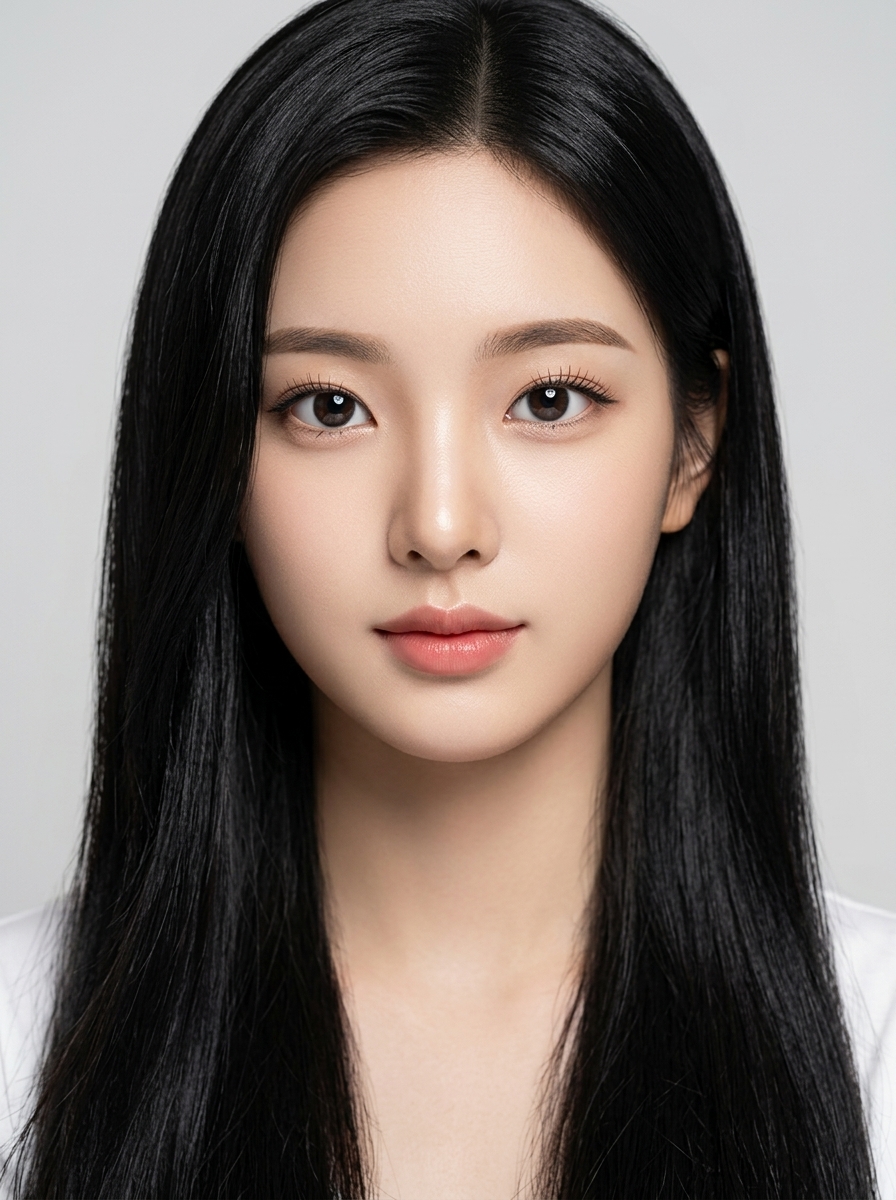 가상모델 #1375 얼굴 원본 3
