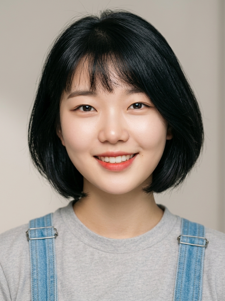 가상모델 #1375 얼굴 원본 8