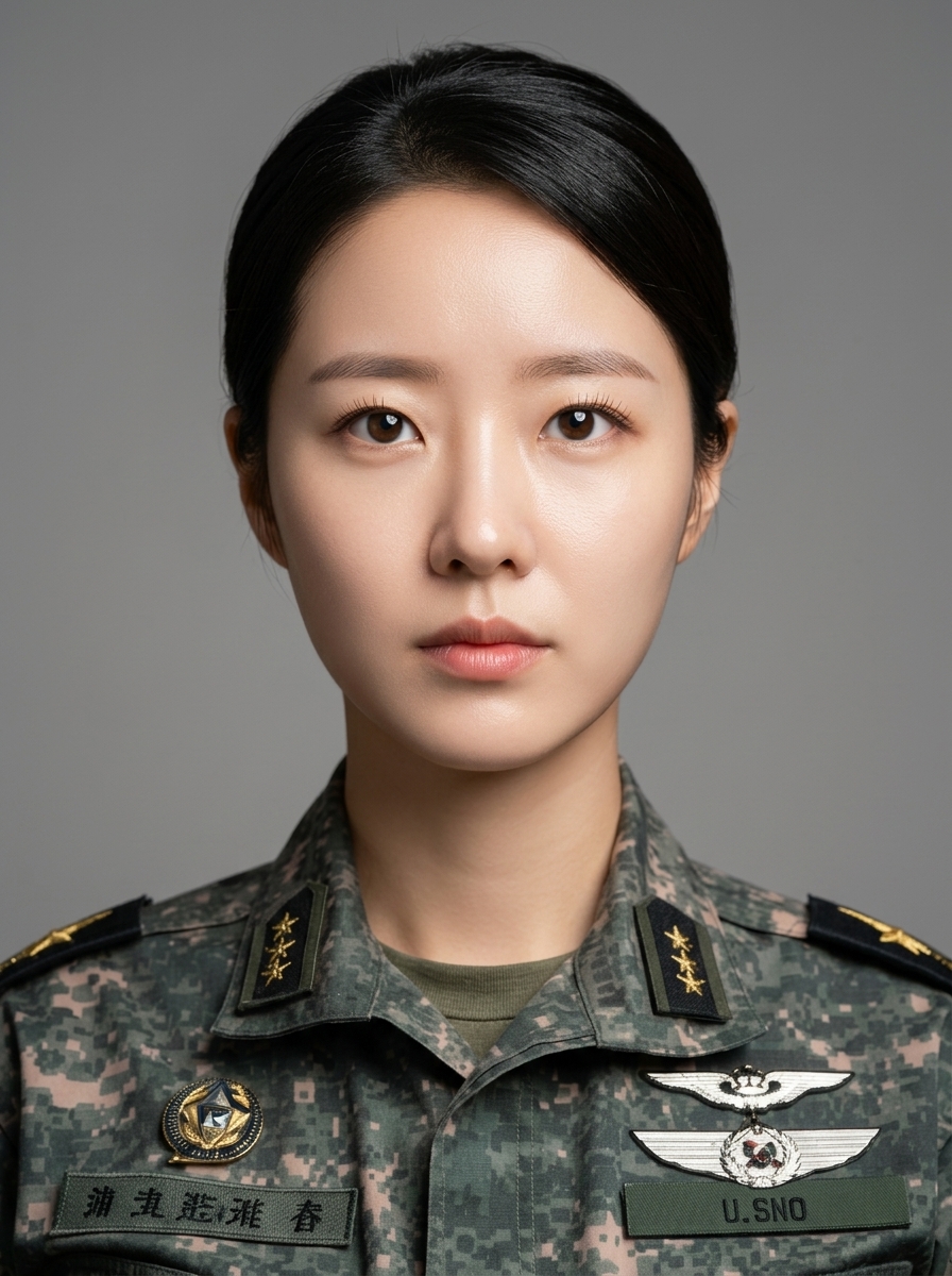 가상모델 #1375 얼굴 원본 9