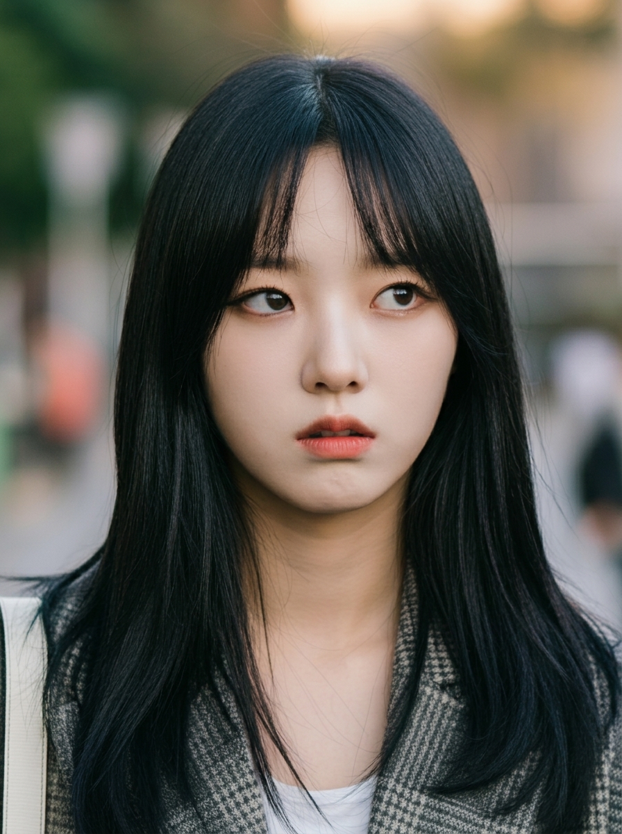 가상모델 #1375 얼굴 원본 13