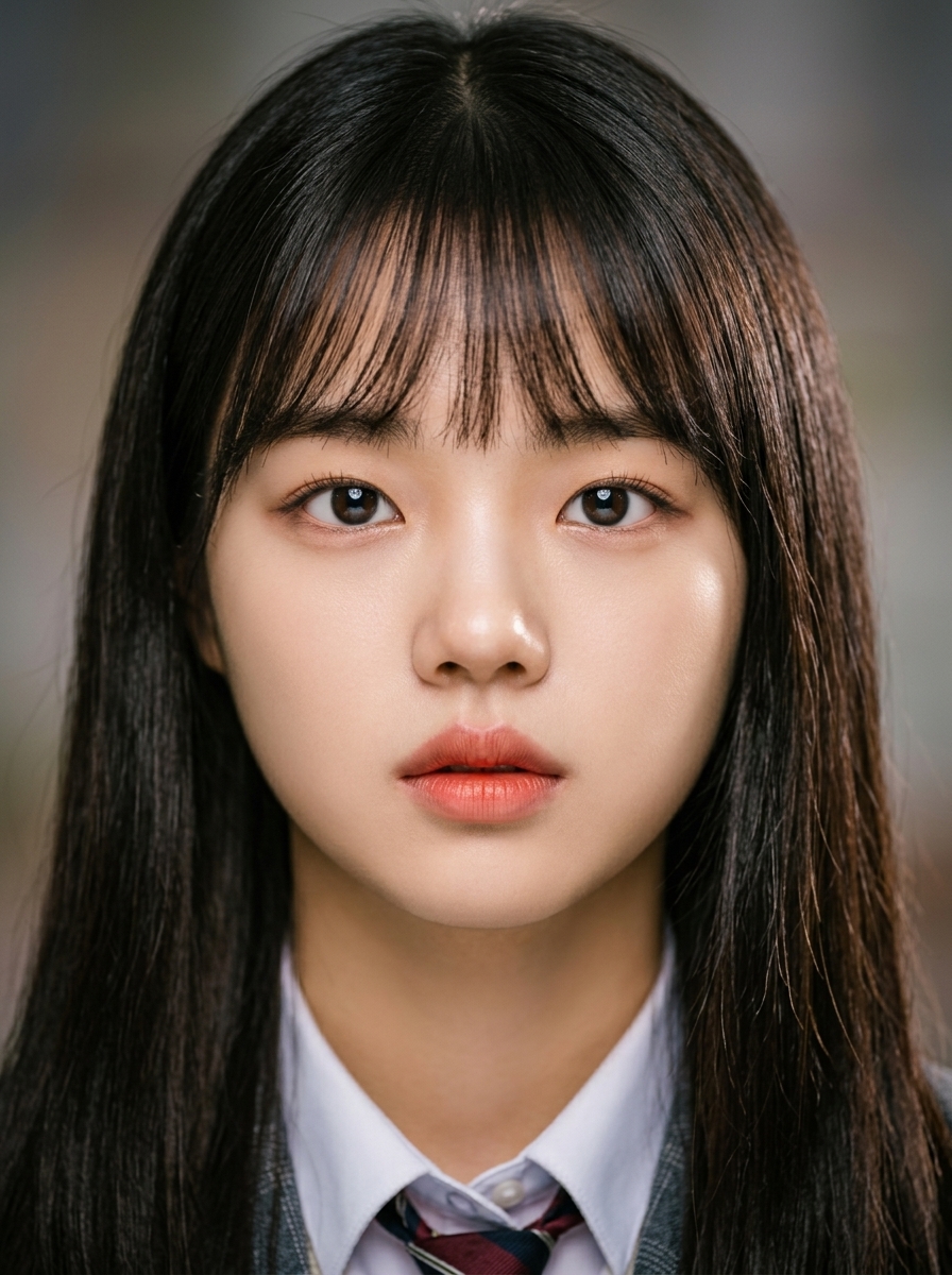 가상모델 #1375 얼굴 원본 14