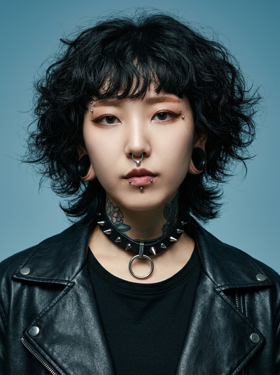 가상모델 #1375 얼굴 원본 16
