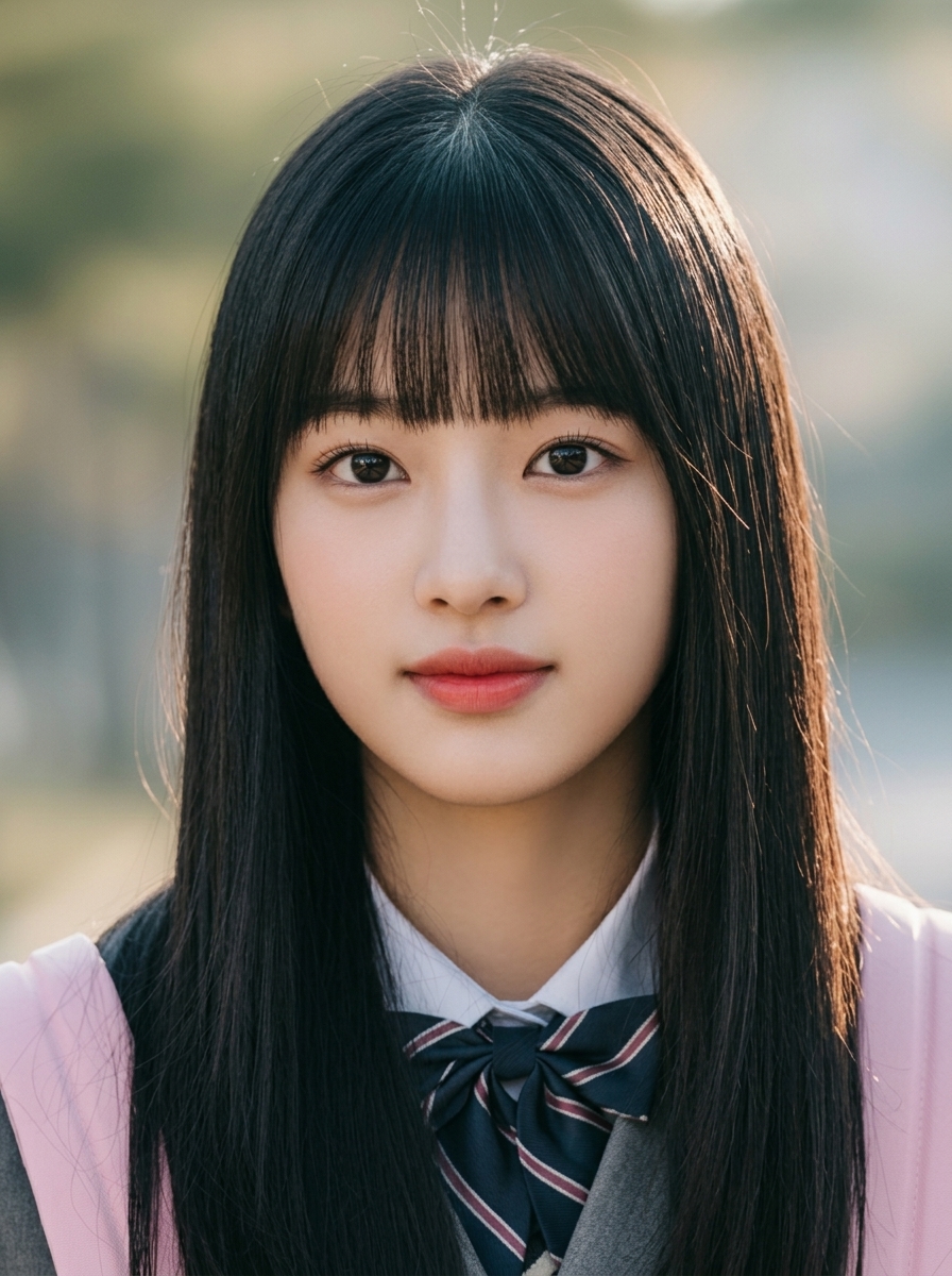 가상모델 #1375 얼굴 원본 17