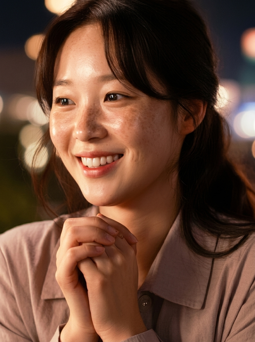 가상모델 #1375 얼굴 원본 19
