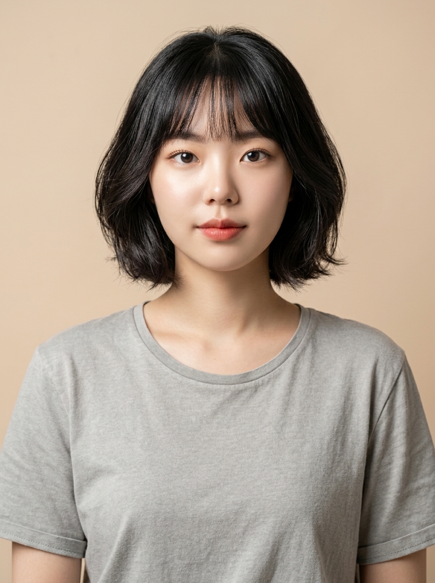 가상모델 #1375 얼굴 원본 20