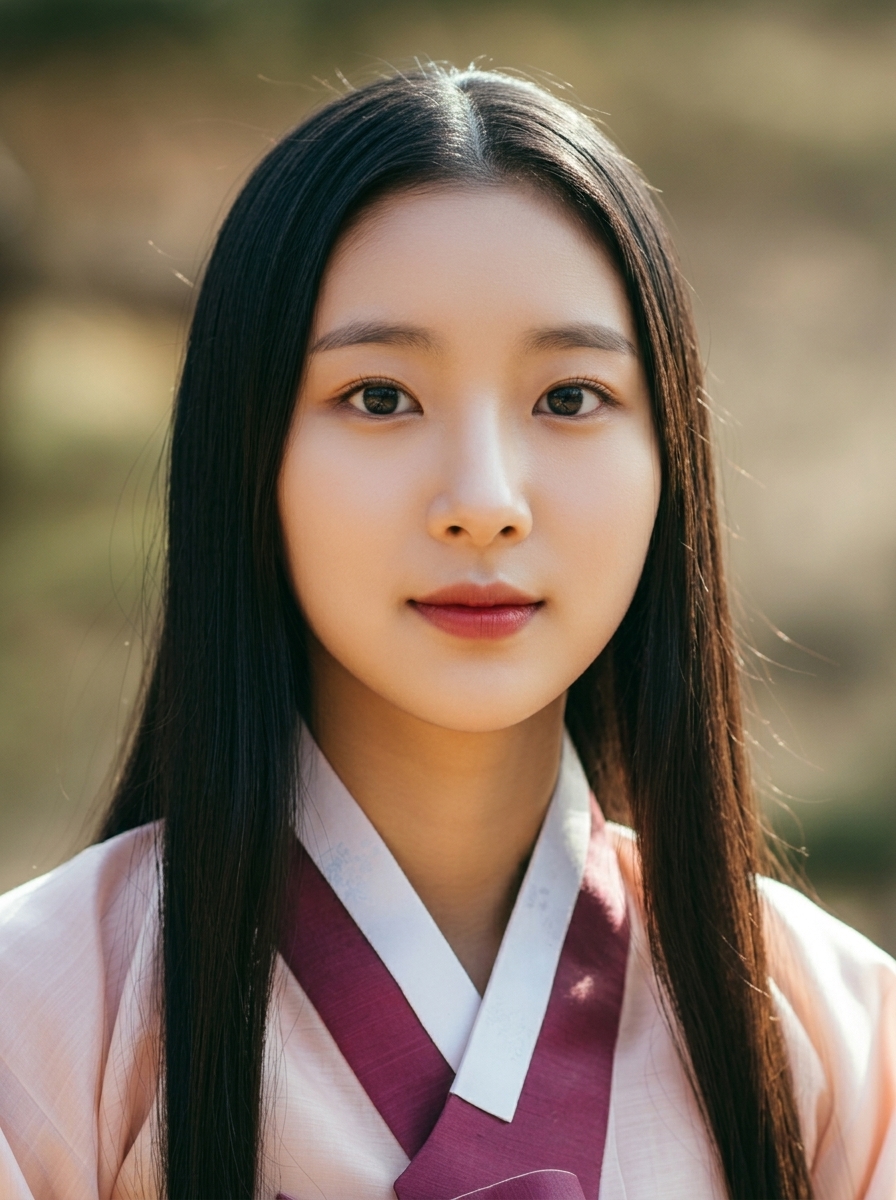 가상모델 #1375 얼굴 원본 23