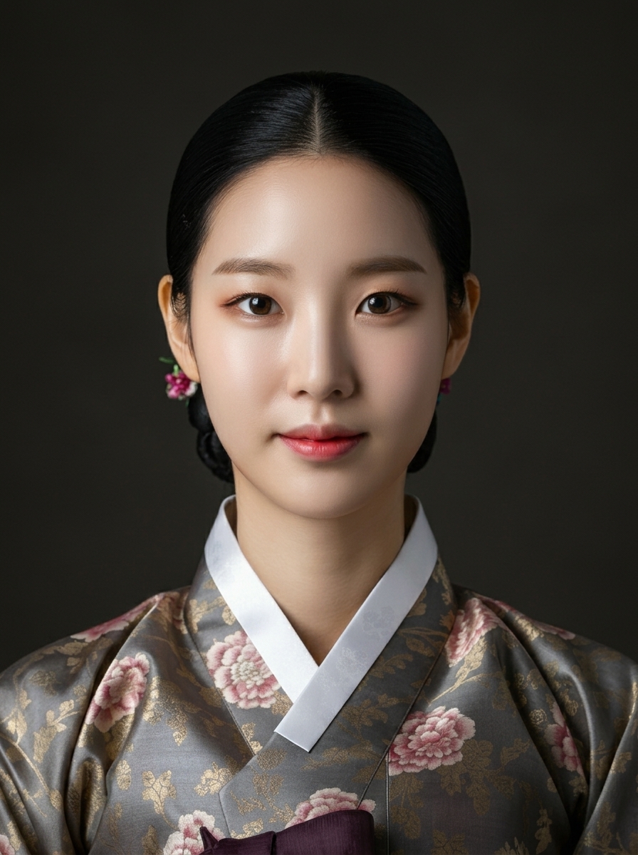 가상모델 #1376 얼굴 원본 5