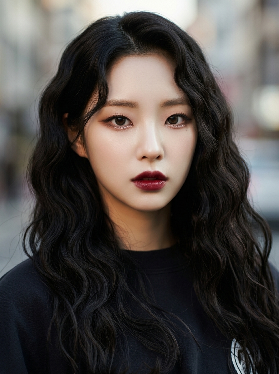 가상모델 #1376 얼굴 원본 8